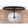 REA - Umyvadlo na desku Sofia Stone Marble 41x34,5 REA-U9908