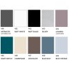BE.COLORS WALK-IN, 160 cm, Fasciato bezpečnostné sklo - 6 mm, 491 matt white