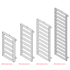 kupelnovy radiator perth antracit old
