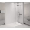 ARCHITEX CHROM sprchová zástena 862 mm, číre sklo