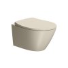 MODO závesná WC misa, Swirlflush, 37x52cm, creta dual-mat