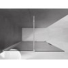 MEXEN/S - Velar Sprchová zástěna posuvná Walk-in 150 x 200 cm, grafit 8 mm, chrom 871-150-000-43-01