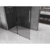 MEXEN/S - Velar Sprchová zástěna posuvná Walk-in 150 x 200 cm, grafit 8 mm, chrom 871-150-000-43-01