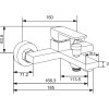 MEXEN/S - Uno R62 vanové baterie s příslušenstvím, chrom 7143R62-00