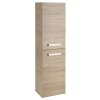 VEGA Skrinka vysoká s košom 40x150x31cm, dub platin