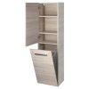 VEGA Skrinka vysoká s košom 40x150x31cm, dub platin