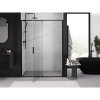MEXEN - Exo sprchové dveře křídlové 145 cm, transparent, černá 819-145-000-70-00