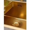 Nerezový dřez Reginox New York 40x40, R35139, Gold Flax R35139
