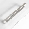 REA - Sprchový kout City 80x100 Nickel Brush Bez sprchové vaničky REA-K6497