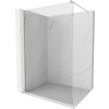MEXEN/S - Kioto Sprchová zástěna WALK-IN 90 x 200, transparent 8 mm, nikl kartáčovaná 800-090-101-97-00
