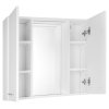 ZOJA/KERAMIA FRESH STRIP galérka s LED osvetlením, 70x60x14cm, biela