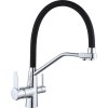 MEXEN - Duo kuchyňská baterie chrom/ černá 671701-07