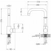 MEXEN - Modena dřezová baterie růžové zlato 671900-60