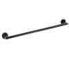 X-ROUND BLACK držiak uterákov 600mm, čierna mat