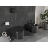 MEXEN/S - Sada pro skrytou instalaci bidetu Felix B s bidetem Sofia,  černá mat 69935544885