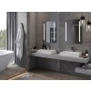MEXEN - Remi zrcadlo s osvětlením 60 x 80 cm, LED 6000K, 9804-060-080-611-00