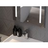 MEXEN - Remi zrcadlo s osvětlením 60 x 80 cm, LED 6000K, 9804-060-080-611-00