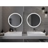 MEXEN - Oro zrcadlo s osvětlením 70 cm, LED 6000K, 9824-070-070-611-00