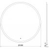 MEXEN - Oro zrcadlo s osvětlením 100 cm, LED 6000K, 9824-100-100-611-00