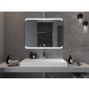 MEXEN - Nida zrcadlo s osvětlením 100 x 80 cm, LED 600 9806-100-080-611-00