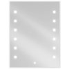 MEXEN - Ner zrcadlo s osvětlením 60 x 80 cm, LED 600 9809-060-080-611-00