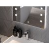 MEXEN - Ner zrcadlo s osvětlením 100 x 80 cm, LED 600 9809-100-080-611-00