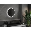 MEXEN - Rose zrcadlo s osvětlením, 70 cm, LED 600 9810-070-070-611-00