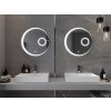 MEXEN - Ella zrcadlo s osvětlením s kosmetickým zrcátkem, 60 cm, LED 600 9811-060-060-611-00