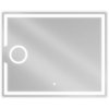 MEXEN - Onyx zrcadlo s osvětlením s kosmetickým zrcátkem 100 x 80 cm, LED 600 9813-100-080-611-00