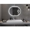 MEXEN - Umba zrcadlo s osvětlením s kosmetickým zrcátkem 100 x 80 cm, LED 600 9822-100-080-611-00