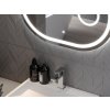 MEXEN - Umba zrcadlo s osvětlením s kosmetickým zrcátkem 100 x 80 cm, LED 600 9822-100-080-611-00