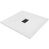 MEXEN/S - Hugo sprchová vanička SMC 100 x 100, bílá, krytka černá 42101010-B