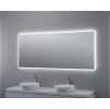 Zrkadlo s LED osvetlením, 1600 x 700 x 30 mm, nastaviteľná teplota farby svetla