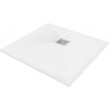 MEXEN - Stone+ Sprchová vanička čtvercová 90x90, bílá 44109090