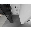 MEXEN/S - Kioto Sprchová zástěna WALK-IN 120 x 40 cm, černý vzor, černá 800-120-212-70-70-040