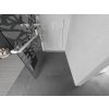MEXEN/S - Kioto+ Sprchová zástěna WALK-IN s poličkou a držákem ručníků 110 x 200 cm, bílý vzor, bílá 800-110-121-20-85
