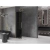 MEXEN/S - Velar Sprchová zástěna posuvná Walk-in 75 x 200 cm, grafit 8 mm, zlato 871-075-000-43-50