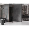 MEXEN/S - Velar Sprchová zástěna posuvná Walk-in 100 x 200 cm, grafit 8 mm, měď kartáčovaná 871-100-000-43-65