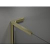 MEXEN/S - Kioto L Sprchová zástěna WALK-IN 70 x 200 cm, proužky, zlatá 800-070-103-50-09