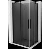 MEXEN/S - Velar Duo sprchový kout, posuvné dveře 90 x 80, grafit, černá 871-090-080-42-70
