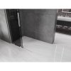 MEXEN/S - Velar Sprchová zástěna posuvná Walk-in 85 x 200 cm, grafit 8 mm, nikl kartáčovaná 871-085-000-43-97