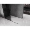 MEXEN/S - Velar Sprchová zástěna posuvná Walk-in 130 x 200 cm, grafit 8 mm, grafit metal 871-130-000-43-95
