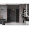 MEXEN/S - Velar Duo posuvné sprchové dveře 200 cm, grafit, růžové zlato 871-200-000-42-60