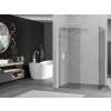 MEXEN/S - Kioto Sprchová zástěna WALK-IN 95 x 70 cm, transparent, bílá 800-095-202-20-00-070
