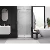 MEXEN - Exo sprchové dveře křídlové 90 cm, transparent, chrom 819-090-000-01-00