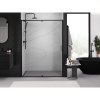 MEXEN - Exo sprchové dveře křídlové 135 cm, transparent, černá 819-135-000-70-00