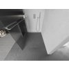 MEXEN/S - Kioto+ Sprchová zástěna WALK-IN s poličkou a držákem ručníků 120 x 200, proužky 8 mm, chrom 800-120-121-01-09