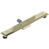 MEXEN/S - Flat M08 odtokový žlab 50 cm zlatý 1525050-15