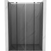 MEXEN/S - Velar L Duo posuvné sprchové dveře 150 cm, grafit, grafit kartáčovaná 871-150-003-42-66