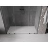 MEXEN/S - Velar L Duo posuvné sprchové dveře 180 cm, transparent, grafit kartáčovaná 871-180-003-02-66
